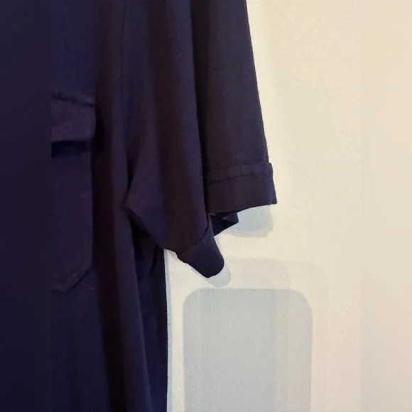 Armani blue button down shirt - Picture 3 of 4